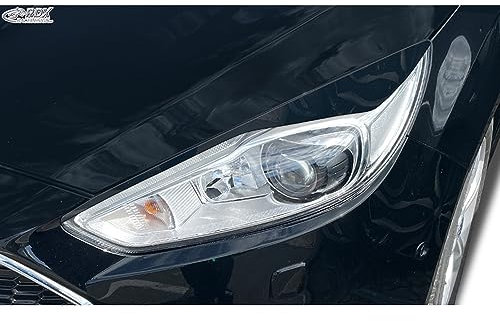 RDX Racedesign Scheinwerferblenden kompatibel mit Ford Focus III Facelift 2014-2018 (ABS)