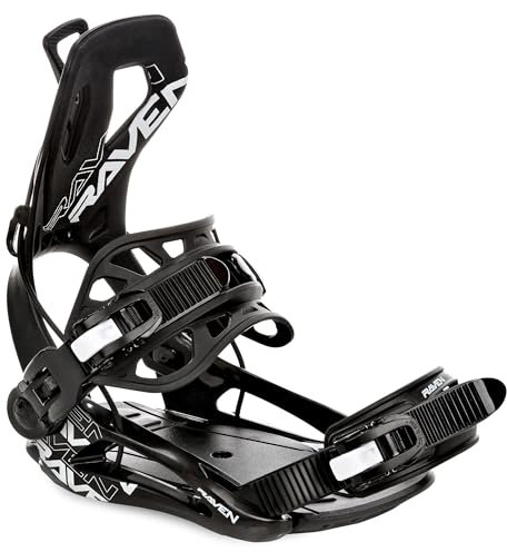 Snowboard Bindung Raven Fastec FTM450 Multientry (Black, M)