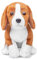 lilizzhoumax Hund Beagle Plüschtier 30cm/12”, Simuliertes Tier Hund Plüschtier Kawaii Hund Kuscheltier Realistische Hund Plüsch Spielzeug für Wilde Tiere, Geschenk für Freunde und Kinder