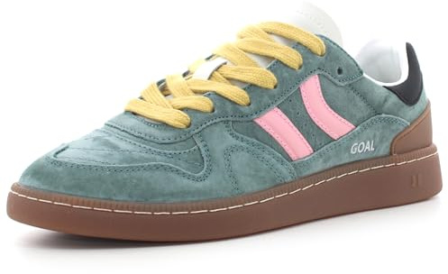 COOLWAY Goal Unisex-Sneaker - Nubuk, grün, 36 EU