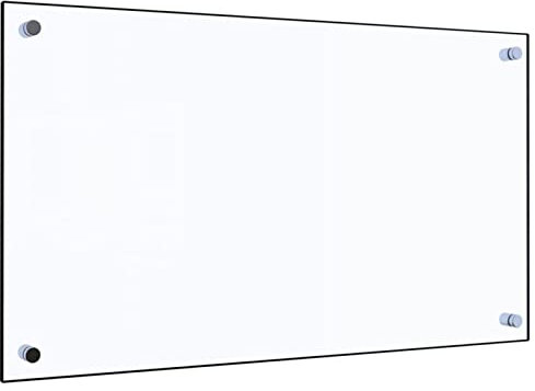 Homgoday Küchenrückwand Transparent 70×40 cm Hartglas Küche und Esszimmer Model249466