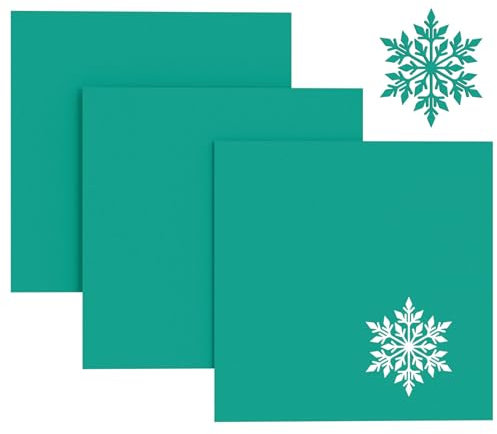 Creatorally Feuille Acrylique Couleur, Panneau Plastique Opaque 3mm Lac Vert pour Découpe Laser 30,5x30,5 cm, 3 Pièces Plexi-Glass Colorée pour Affichage Panneau Peinture DIY
