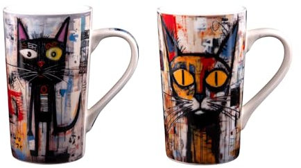 Table Passion - Coffret de 2 mugs Street Cat 50 cl