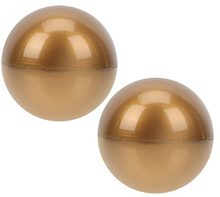 Happyyami 2piezas Bolas De Rifa De Plástico para Huevos De Juguete Abribles Bolas De Lotería para Actividades y Decoración