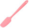 Spatule Cuisine,Spatule Flexible en Silicone Antiadhésif Ustensiles de Cuisine pour la Cuisson Résistant à la Chaleur de Anti-adhé Spatule à Pâtisserie pour la Cuisson de Gâteaux et de Crème(Rose)