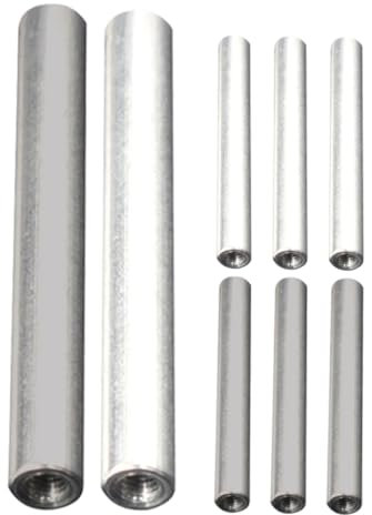 NAMOARLY Soft Iron for Electromagnets Water Heater Rod Multi-use Electrolyzer Iron and Aluminum Rod Set