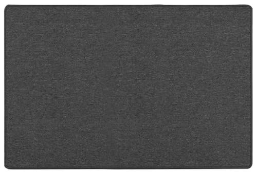 vidaXL Teppichläufer Dunkelgrau 100 x 150 cm 100% Polypropylen
