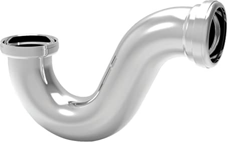 Siphon baignoire laiton chromé - 11/2 - Ø 40 mm - Valentin