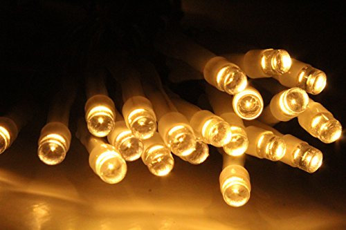 Best Artificial (TM 40 LED Indoor Battery String Lights 4M Length Party Fairy Christmas (Warm White With Clear Cable)