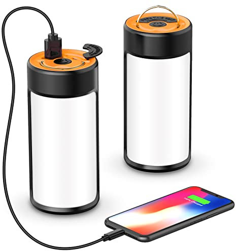 CT CAPETRONIX Rechargeable Camping Light (Orange)