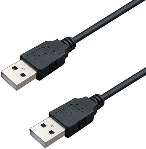 BesCable USB 2.0 Cable - Type A Male to A Male High Speed Data Transfer Cable Cord in Black 1m Compatible with External Hard Drive, Laptop cooler, TV Box, Dash Cam, Printers, Modems, Cameras,etc.