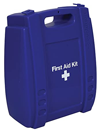 Safety First Aid Medium Evolution Case, First Aid Box Empty, Blue Catering