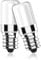 Cxyemt Kühlschranklampe E14 LED Lampen, 2W Ersatz für 15W 20W Halogenlampen, Warmweiß 2700K Kühlschrankbirne, 170lm, 360° Abstrahlwinkel, LED Leuchtmittel für Kühlschrank, Nähmaschine, 2er Pack
