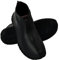 Cubierta de Zapato Silicona, Fundas de Zapatos de Lluvia Antideslizantes Impermeable Reutilizables,Cubrecalzado con Cremallera para Días de Lluvia y Nieve,Mujeres Hombres Niños (L:38-42, Negro)