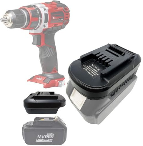 für Makita 18V Batterie Adapter für Einhell Akku Ersatzakku,für Einhell 18V Akku-Elektrowerkzeuge(Nur Adapter)