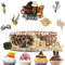 NTGRTY Magical Tortendeko 21 Stück Magier Kuchen Deko,Magical Wizard Cake Topper Magic Theme Torten Deko Harry Potter Kuchen Deko für Junge Mädchen Magic Theme Party Supplies