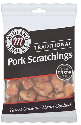 MASMidland Snacks Traditional Pork Scratchings 70g-Food