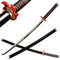ACTASITEMS Anime giapponese Cosplay Prop ACTASITEMS Spada di legno - 104 cm, Katana