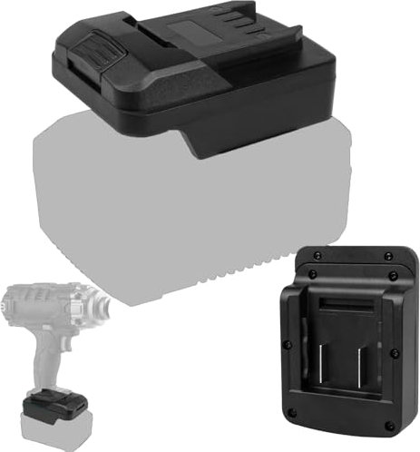 ThagBrco Adapter Converter Compatible for Einhell 18V Li-Ion Battery to Compatible for Parkside 20V XTeam Li-Ion Power Tool Battery (No Battery)