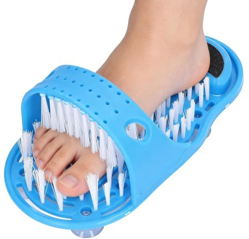 Fußbürste Für Dusche, 1 Stück Anti-Rutsch Saugnapf Fußwaschmatte Aus Pvc, Spa-Massagegerät Wiederverwendbarer Fußreiniger Mit Peeling & Massagefunktion, Einfacher Dusch Fußschrubber Zur Stressabbau