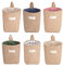 Rmeet Storage Gewebte Aufbewahrungstasche,6 PCS Hängeorganizer Hängetasche Aufbewahrungskorb Hängend Badezimmer Aufbewahrungstasche für Spielzeug Make up Schlüssel Kleine Gegenstände