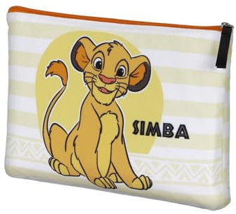Disney Disney Trousse de Toilette Soleil Unisex Trousse de Toilette Soleil Sunset, Blanc Le Roi Lion, Taille Unique