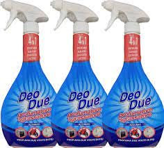 DEO DUE PROFUMATORE SGRASSATORE AZZURRO 3 PEZZI DA 600 ML