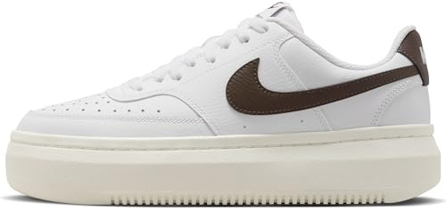 Nike Damenschuhe Court Vision Alta Damenschuhe, White/Baroque Brown-Sail, DM0113-103, 42 EU (W 10 US)