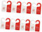 NIYANGLE 16 Pièces ne pas déranger la liste led leds signe de poignées de porte Panneau de porte de la salle de maquillage étendoir mural porte manteau panneau de porte pvc
