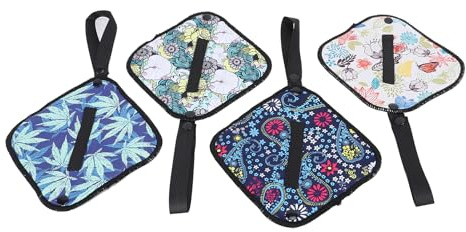 Luocute Pinkeltuch für Frauen Beim Wandern, 4 Stück Camping-Urinallösung für Frauen für Camping-Toilettenwandern, Wiederverwendbar, Saugfähig, Hygienisch für Toilettenpapier, Langlebig,
