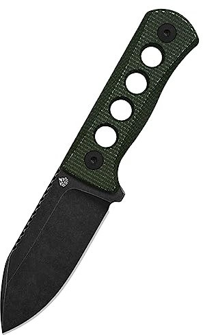 QSP Knife Canary Neckknife mit G10 Griffschalen und Kydexscheide