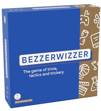 Asmodee | Bezzerwizzer | Fun Family Trivia Party Game | Ages 15+ | 2+ Players | 45+ Minutes Playing Time | Ages 15+ | 2+ Players | 45+ Minutes Playing Time