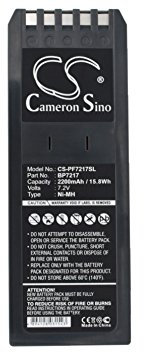Battery for Fluke DSP2000, 7.2V, 2200mAh, Ni-MH