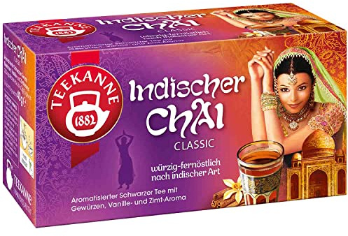 TEEKANNE Indischer Chai Classic – Würziger Schwarztee mit exotischen Gewürzen
