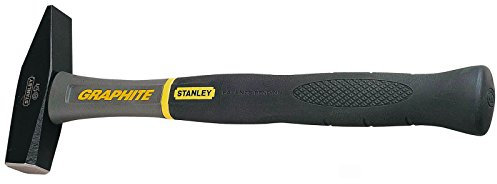Stanley Schlosserhammer Graphite (200 g Kopfgewicht, 19 mm Kopfgröße, Komfortgriff, Stahlgusskopf) 1-54-910