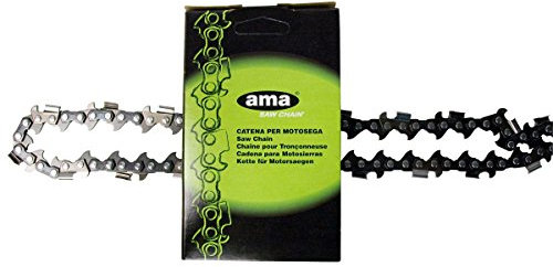 Ama Catena per Motosega con 72 Maglie, Passo 3/8, Spessore 1,5 mm – Catena in Acciaio per Uso Forestale, Montaggio Facile