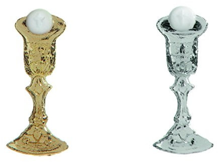 Wiedemann Verzierornament Kelch mit Hostie, Wachs, Gold, 4 x 2 cm