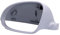 BESTPRICE 1x Spiegelkappe links AußenspiegelabdeckungKompatibel mit VW GOLF PLUS V (5M1, 521), GOLF PLUS Van (521), GOLF 5 (1K1), GOLF 5 Variant (1K5), JETTA III (1K2), PASSAT B5.5 (3B3), PASSAT B5