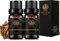 Aromatherapie-ätherische Öle, 100 % reines und therapeutisches Sandelholz, ätherische Öle, Duft-Set für Diffusor, Luftbefeuchter, Massage, 2 x 10 ml Sandelholz-Aromatherapie, ätherische Öle,
