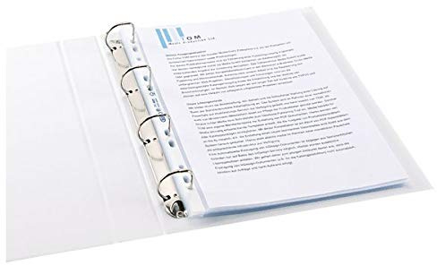ELBA Prospekthülle Standard, DIN A4, PP, 0,09 mm, genarbt, Sie erhalten 1 Packung, Packungsinhalt: 100 Hüllen