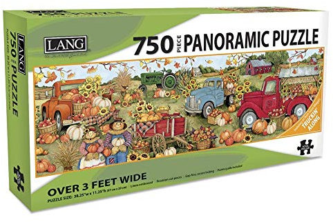LANG Harvest Truck Panorama-Puzzle, 750 Teile