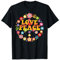 Peace Sign Love 60er 70er Jahre Krawatte Die Hippie Kostüm Hemd T-Shirt