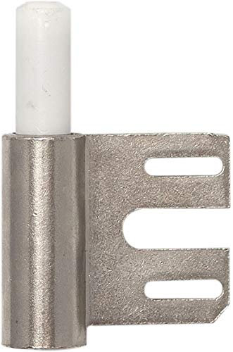 Türband-Rahmenteil V 8100 WF f. gefälzte Türen, Band ø 15 mm, Stahl vernickelt ; 50 Stück