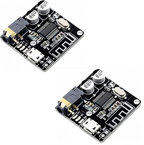 iHaospace 2 moduli audio VHM-314 Bluetooth 5.0 audio Receiver Module MP3 Lossless Decoder Board 3.7-5V Wireless Stereo Music Decoding Amplifier Board