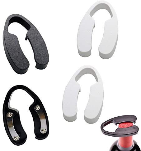 ANYUANKW 4 Pezzi Taglierina per Bottiglie di Vino,Taglia Capsule Vino,Tagliacapsule Accessori per Rimuovere Il Foglio di Alluminio dalle Bottiglie