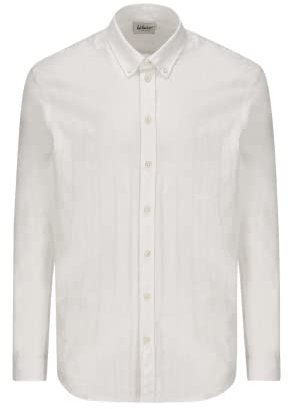 Luis Trenker Fischgrat Hemd Lubenzio, Farbe:weiß, Größe:L