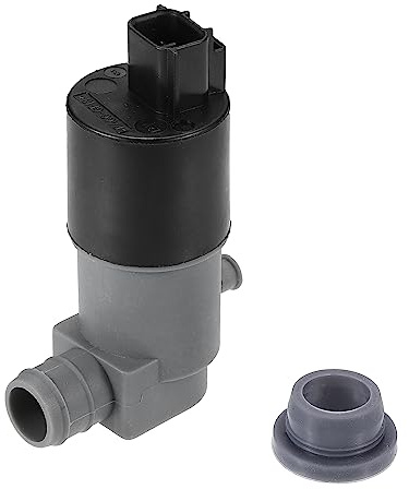 X AUTOHAUX Pompe moteur de lave-glace avant pour Toyota Yaris – 1 pièce Noir