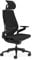 Steelcase Gesture Ergonomischer Bürostuhl mit 360° Armlehnen, 3D-Live Back Lumbalstütze, anpassbarer Kopfstütze Black/Schwarz
