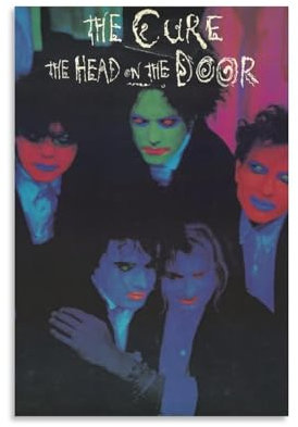 EKoKim The Cure Poster, Wandposter, Poster, Schlafzimmer, Modern, Querformat, 20 x 30 cm
