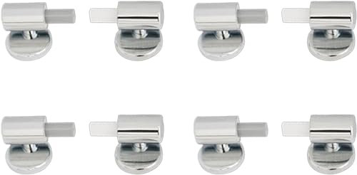 YUETTYY Charnières à fermeture douce pour siège de toilette, charnières de rechange traditionnelles et contemporaines pour siège de toilette, charnières de siège de toilette, fixations de siège de